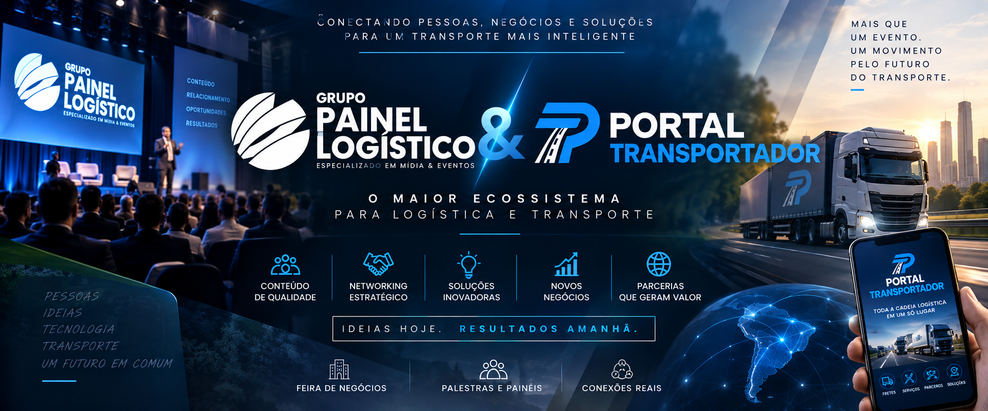 Grupo Painel Logístico & Portal Transportador — o maior ecossistema para logística e transporte